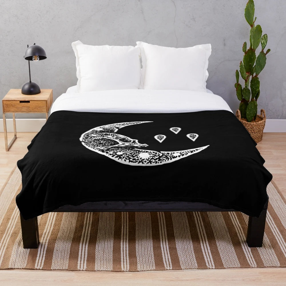 Currents band inspired plush blanket with band logo