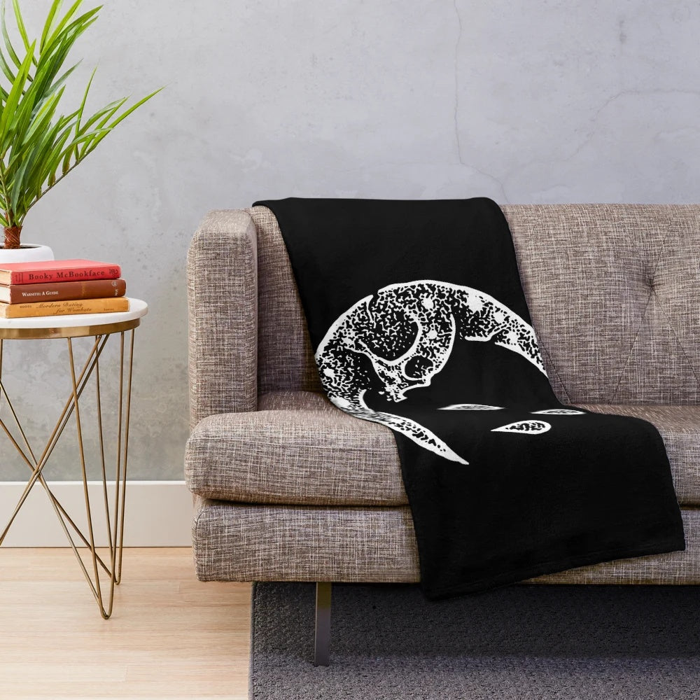 Currents band inspired plush blanket with band logo