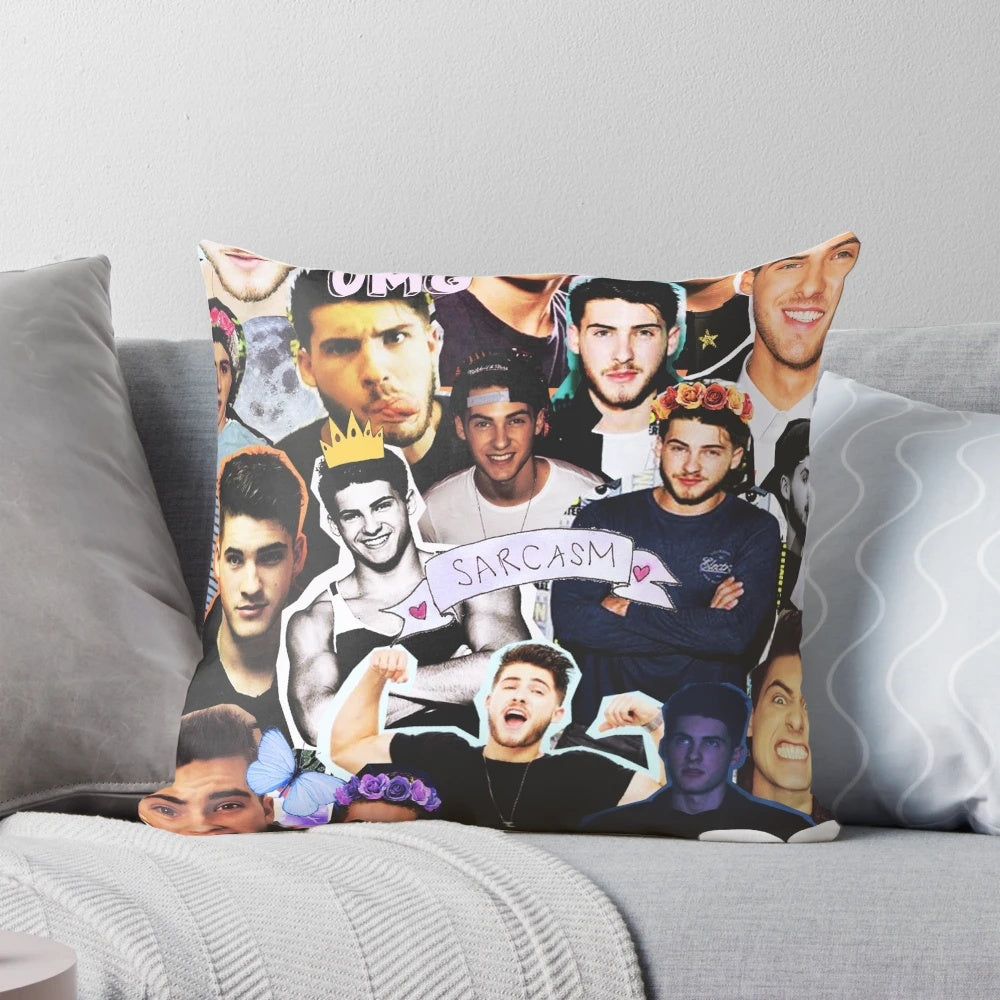 Cody Christian Collage Pillow - Custom Teen Wolf Fan Art