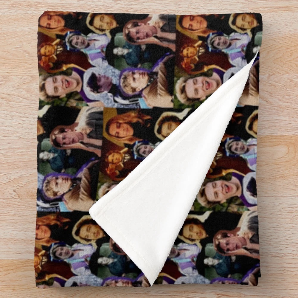 Cody Fern Characters Collage Plush Blanket