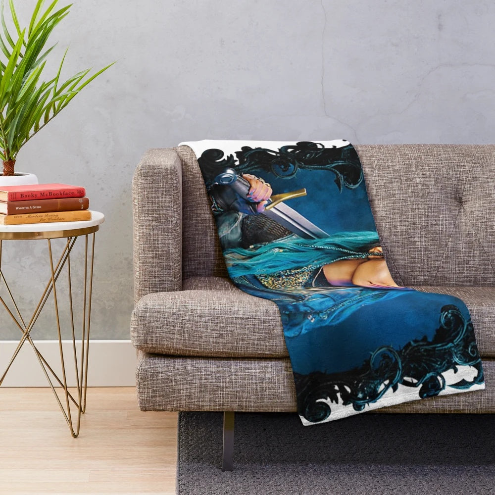 Custom Descendants 3 Uma Inspired Plush Blanket