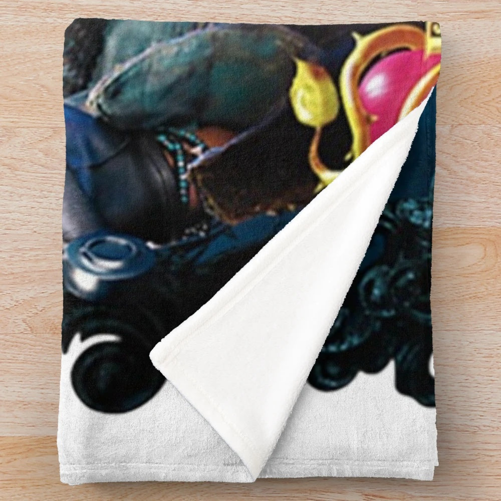 Custom Descendants 3 Uma Inspired Plush Blanket