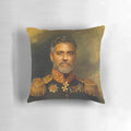 Customized George Clooney portrait pillow with replace face design