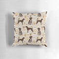 Custom portrait of a German Shorthair Pointer dog, a pet-friendly coffee lover's gift