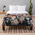 James McAvoy photo collage plush blanket
