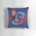 Custom Kid Danger inspired pillow design featuring the character's logo