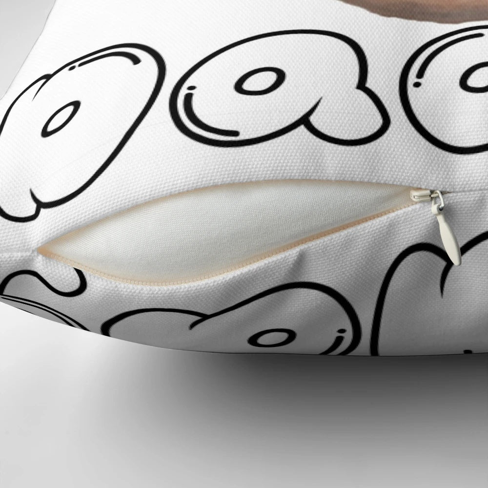 Custom pillow featuring a conservative design