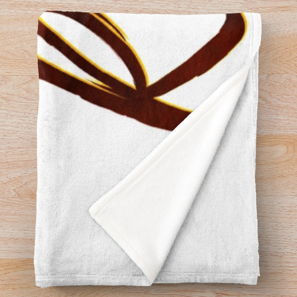 Rowan University custom plush college blanket