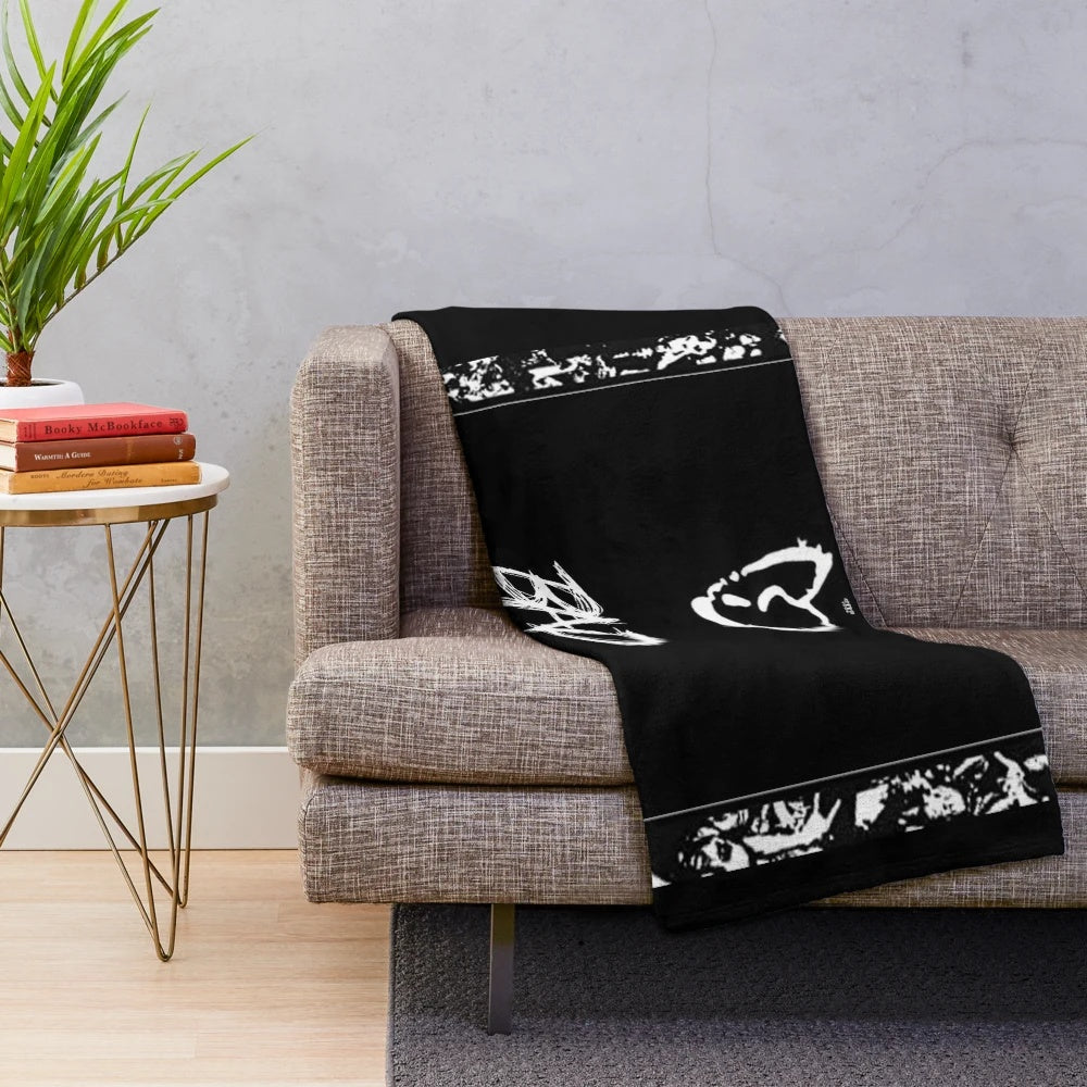 XXXTENTACION album cover inspired plush blanket