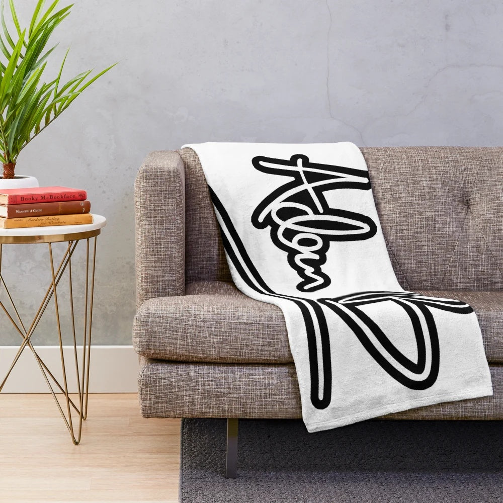 Adamb Logo Plush Blanket