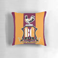 Pillow featuring the Bradford City FC logo and colors, a great gift for fans of the England football club.