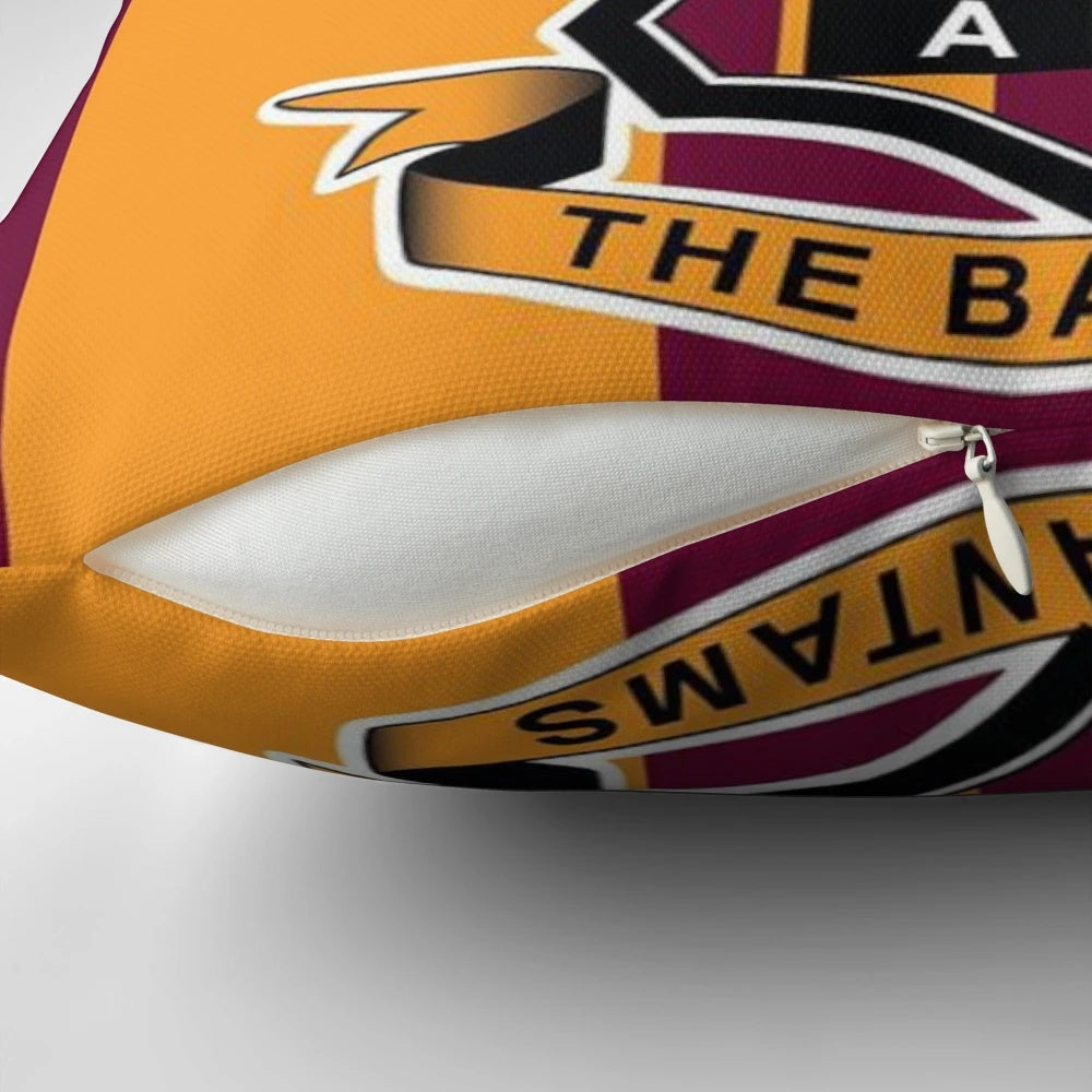 Pillow featuring the Bradford City FC logo and colors, a great gift for fans of the England football club.