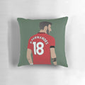 Bruno Fernandes Manchester United Football Player Pillow