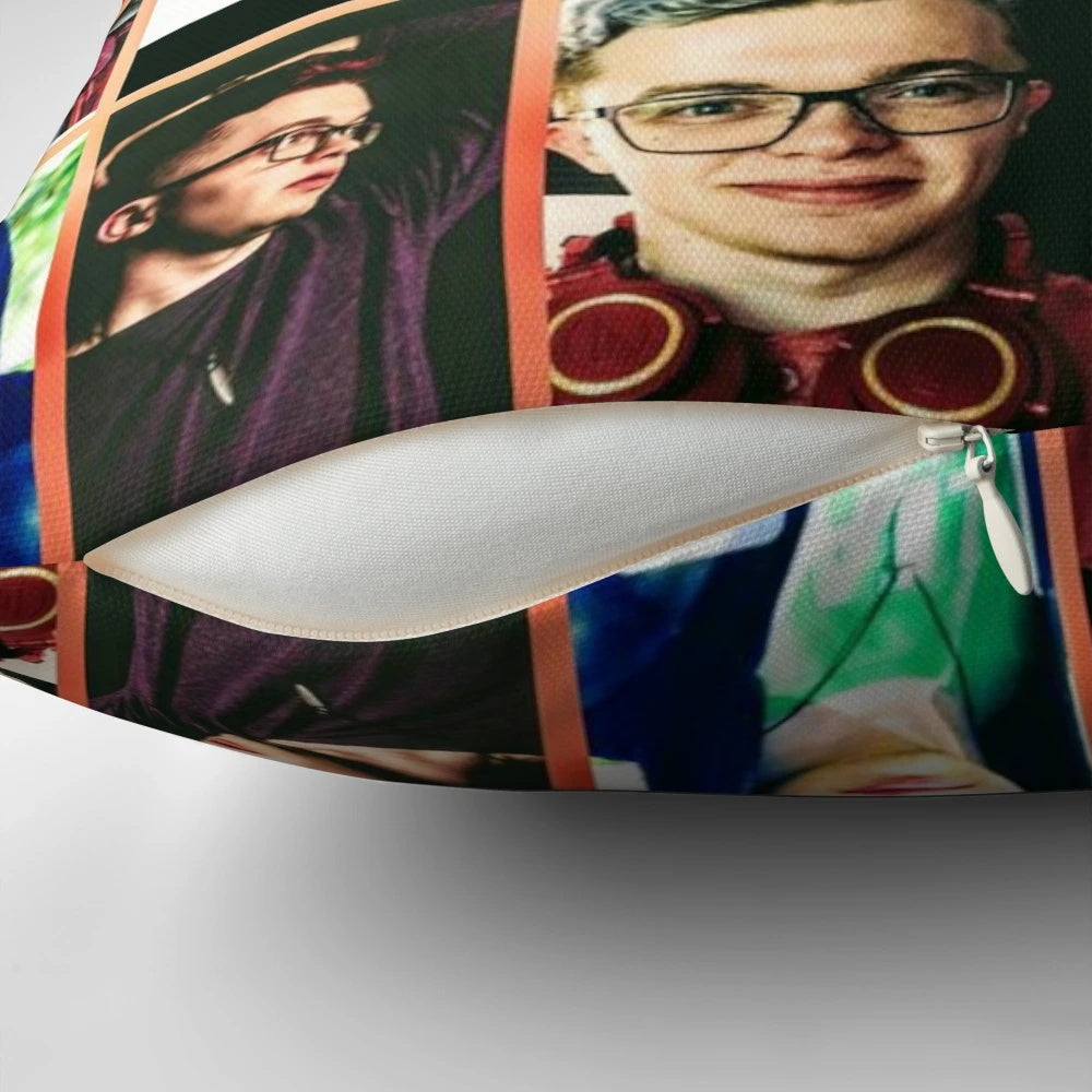 Soft and cozy personalized pillow with a cute, best-selling design.
