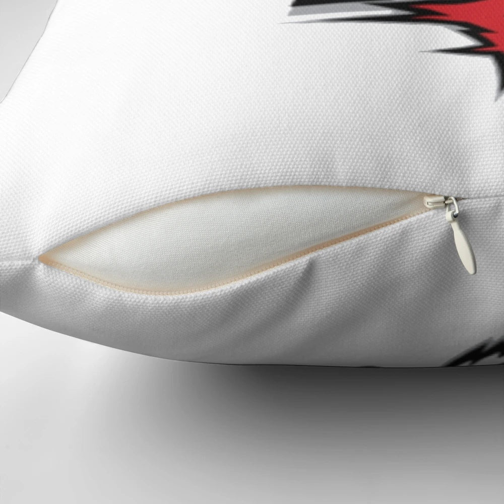 Fairfield University pillow with the school's logo and branding