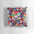 Friday Night Funkin' themed collage design on a plush, comfortable pillow