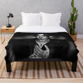 Cozy Johnny Depp portrait plush blanket for movie fans