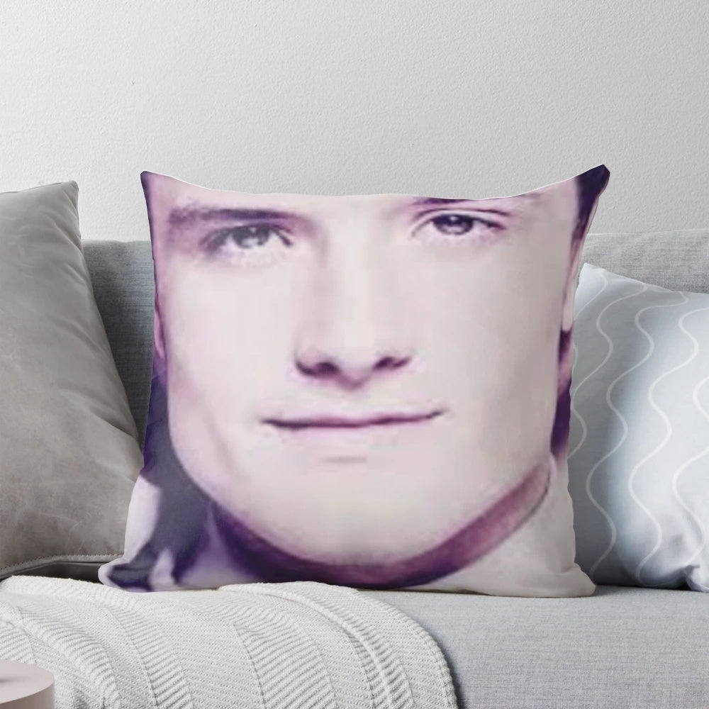 Personalized Josh Hutcherson Whistle Edit Pillow for Home Decor