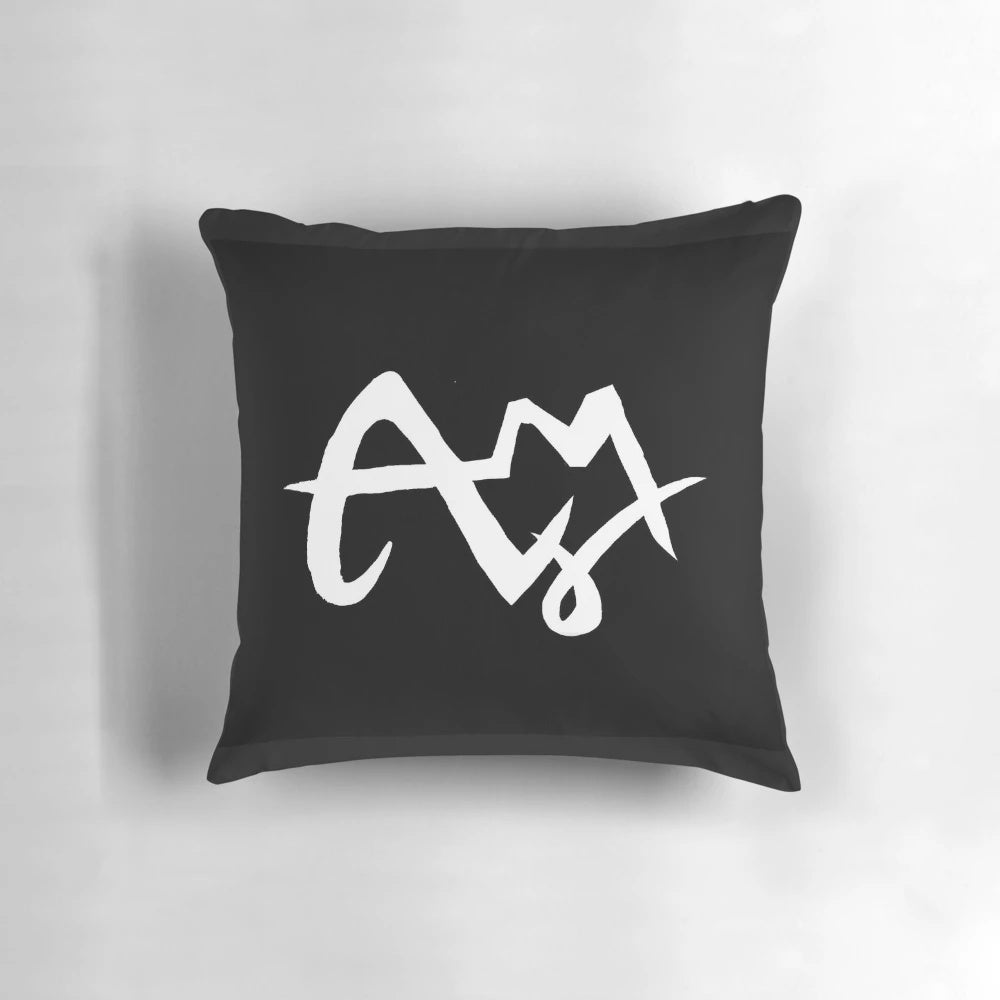 Mark Art Logo #1 Pillow with a minimalist design