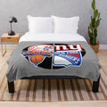 Customizable New York sports themed plush blanket