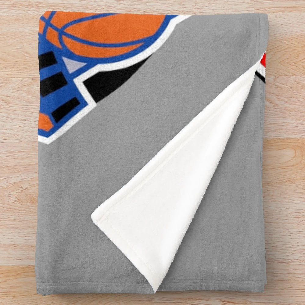 Customizable New York sports themed plush blanket