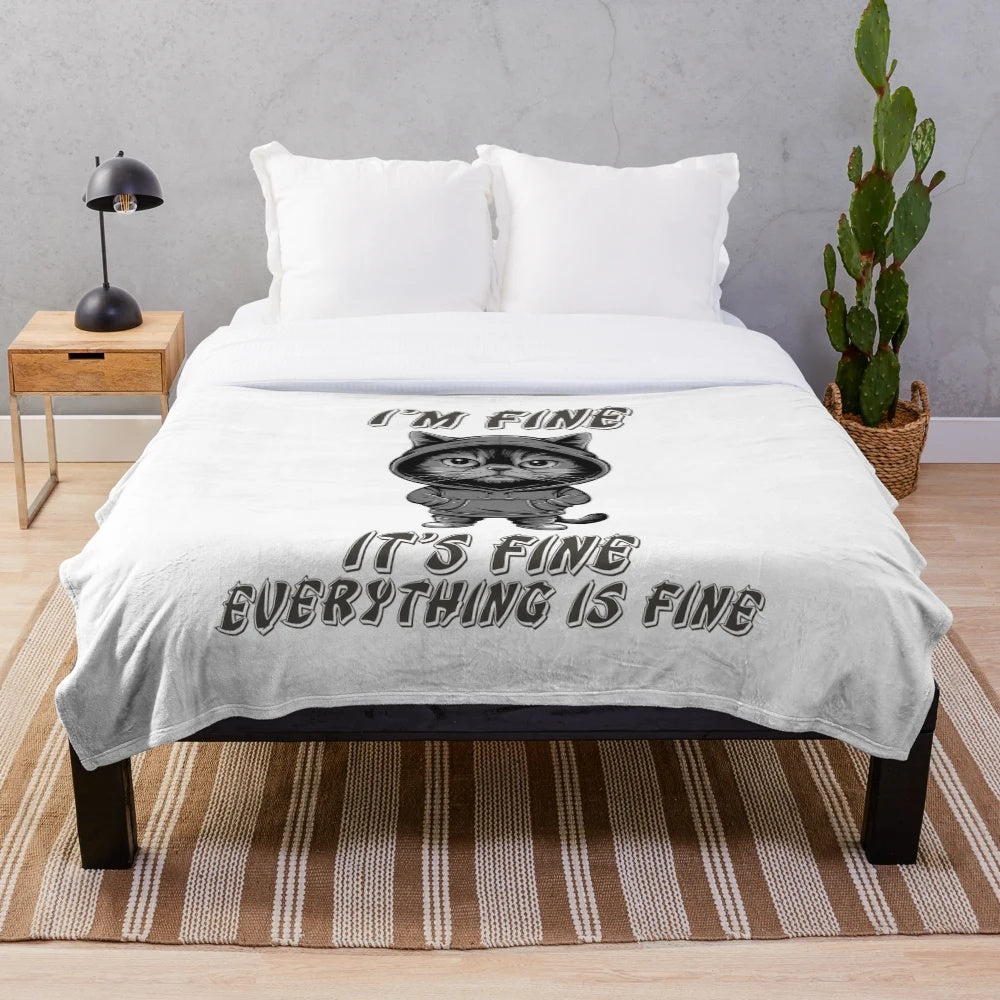 Soft and cozy plush blanket with various customizable patterns and designs