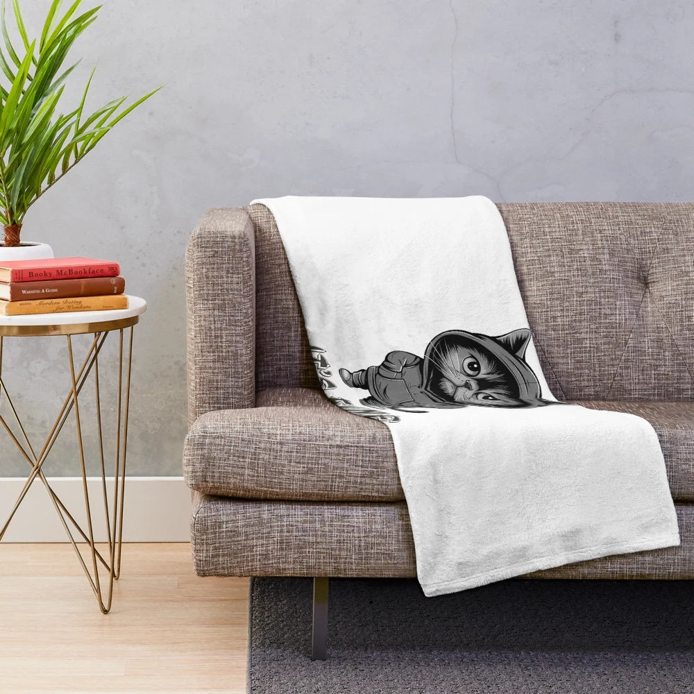 Soft and cozy plush blanket with various customizable patterns and designs