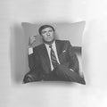 Tucker Carlson Inspired Middle Finger Pillow for Political Enthusiasts