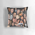 Unique Tom Cruise photo collage printed on a comfortable pillow