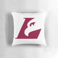 Comfortable pillow featuring the University of Wisconsin-La Crosse Eagles logo and mascot