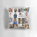 Vitaa Photo Collage Pillow featuring a custom photo collage of the popular French singer Vitaa