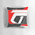 Charles Leclerc inspired helmet graphic printed on a high-quality pillow
