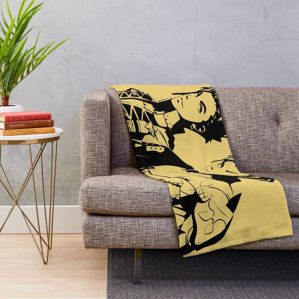 Customized Claude Plush Blanket from Fire Emblem Three Houses