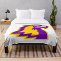 Golden Eagles Plush Blanket for Tennessee Technical University Sports Fans