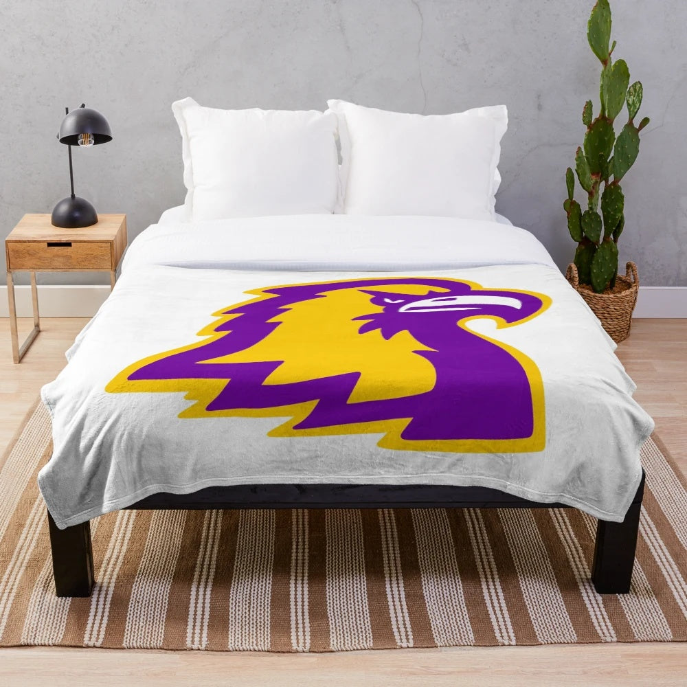 Golden Eagles Plush Blanket for Tennessee Technical University Sports Fans