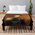 Robert Pattinson custom plush blanket with photoshop replaceface portrait design