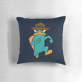 Soft, cuddly Agent P platypus plush pillow from the Disney cartoon Phineas and Ferb