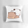 Soft, plush Bubu and Dudu bear and panda sleep pillow