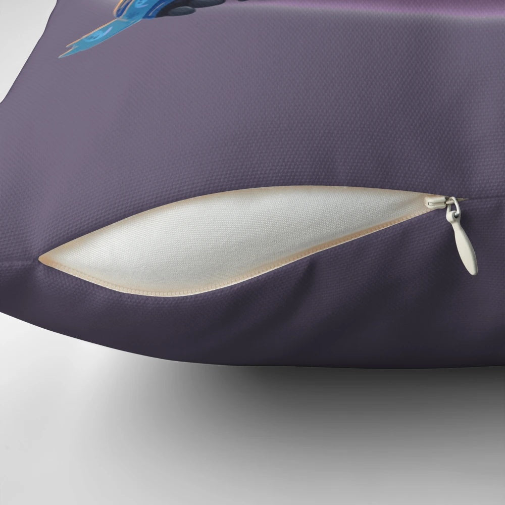 Jammy Jam Pillow featuring adorable character design, a soft and plush decorative accent for your bedroom.
