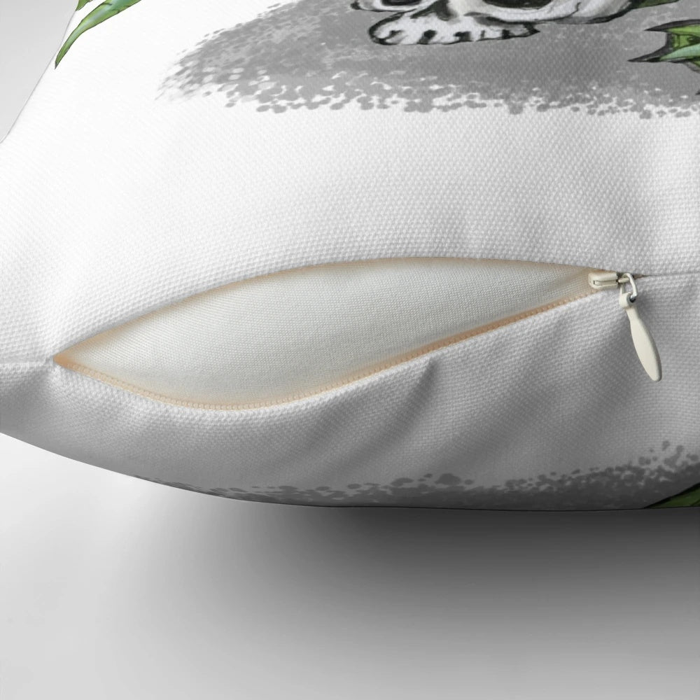 Cozy Cthulhu dragon plush pillow featuring a cute, ghoulish cosmic horror design