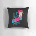 Soft, cuddly "Eat. Sleep. WIGGLE. Repeat." Monster Hunter themed pillow with adorable monster designs.