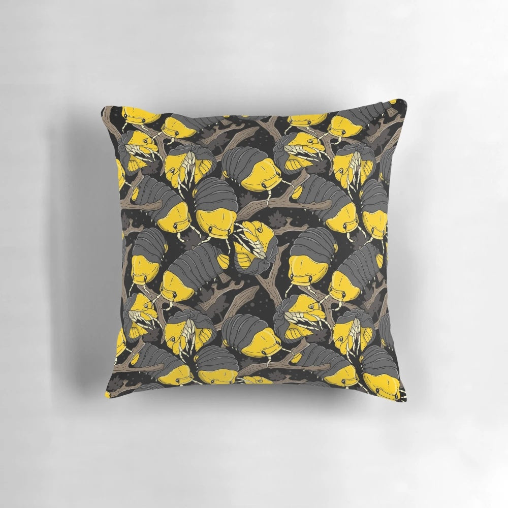 Soft and snuggly isopod rubber ducky pillow, perfect for pet isopod owners