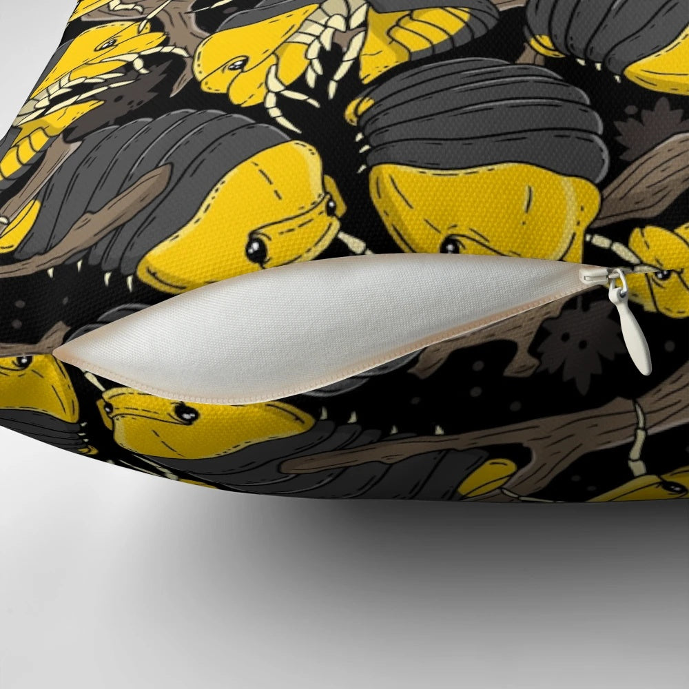 Soft and snuggly isopod rubber ducky pillow, perfect for pet isopod owners