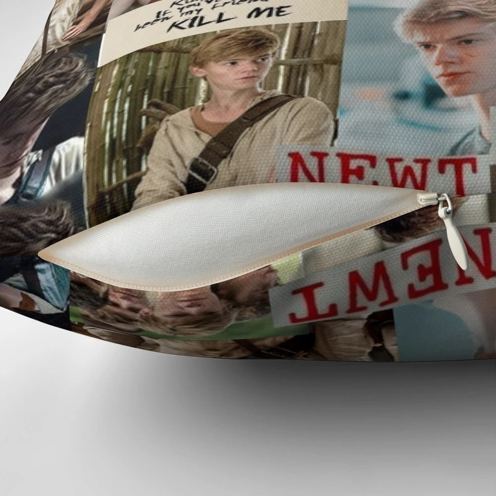 Soft and cuddly Newt plush pillow from the popular Maze Runner movie franchise