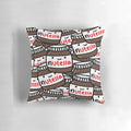 Vibrant Nutella-patterned Pillow Ideal for YouTube Fans and Home Decor