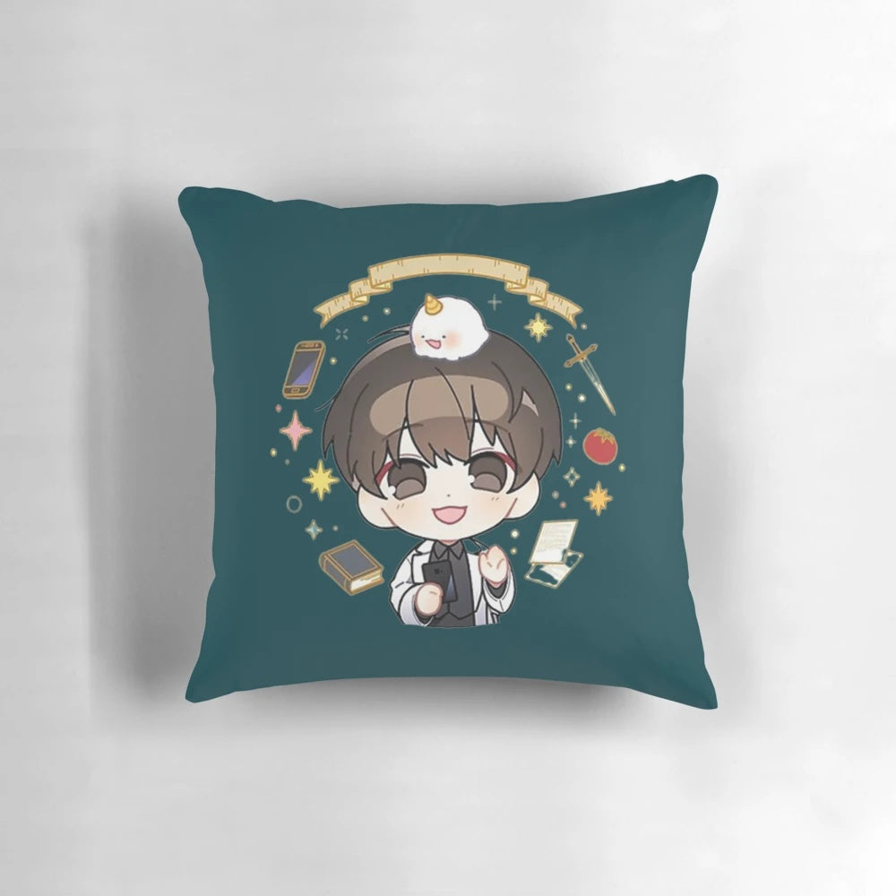 Soft and adorable omniscient readers viewpoint characters pillow featuring cute characters from the popular webtoon