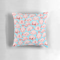 Soft, plush pillow featuring a vibrant pink blobfish pattern design