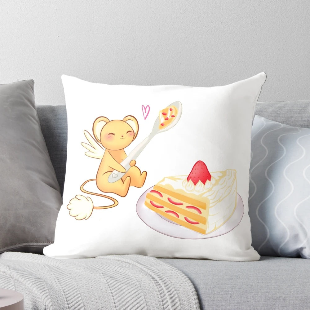 Sakura Card Captor Kero Plush Pillow - Soft, Cuddly Anime Kawaii Decor for Kids