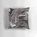 Closeup image of a computer motherboard chipset