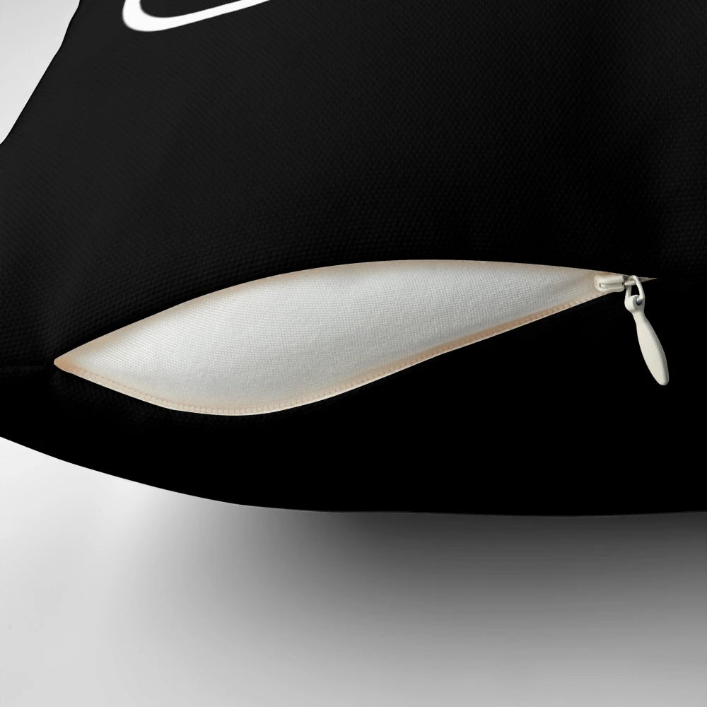 Cycle-Tron Retro Tech Pillow featuring a futuristic motorcycle design